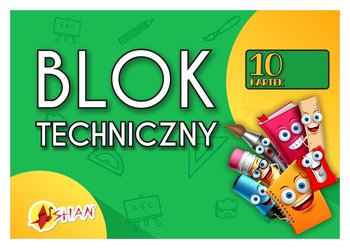 Blok Techniczny Biały A4 - Shan