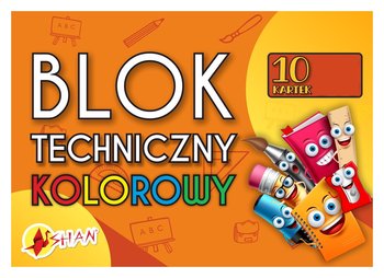 Blok Techniczny Kolorowy A3 - Shan