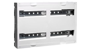 Blok universalny dla aparatów modułowych montowanych poziomo 4x12PLE 300x500mm UD22B1 - HAGER POLO