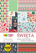 Blok z motywami Święta, A4 80g 15 arkuszy, Happy Color - Happy Color