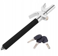 Blokada kierownicy samochodu stalowa antykradzieżowa uniwersalna 3 klucze