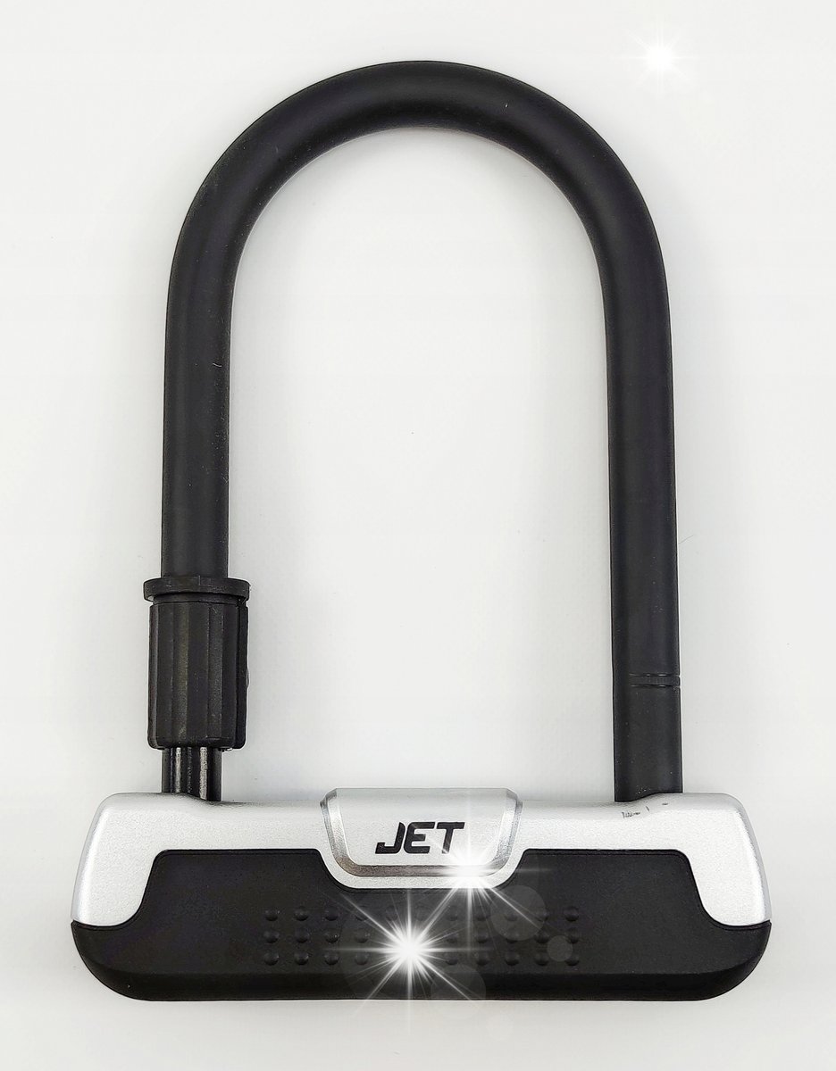 Blokada rowerowa zapięcie do roweru U-LOCK z uchwytem JET - 180x260 mm ...