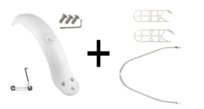 Błotnik tylny biały + wspornik Xiaomi M365/PRO +GRATIS Xiaomi