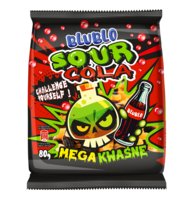 BLUBLO żelki sour cola mega kwaśne 80g Inna marka