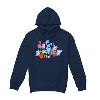 Blue's Clues Bluza Z Kapturem Męska Friend Party (S (52-55 Cm) / Ciemnogranatowy) Blue´s Clues
