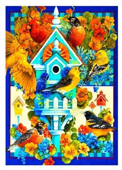 Bluebird, puzzle, Ptasie Sanktuarium Bluebird Puzzle , 1000 el. - Bluebird