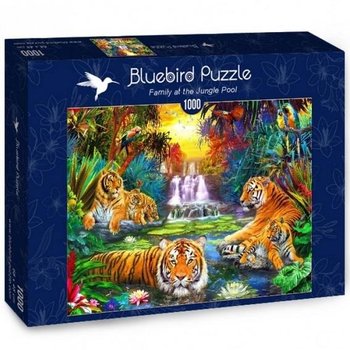 Bluebird, puzzle, Rodzinka Tygrysów W Dżungli, 1000 el. - Bluebird