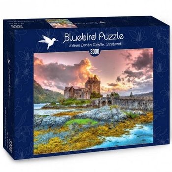 Bluebird, puzzle, Zamek Eilean Donan O Zachodzie Słońca, 3000 el. - Bluebird
