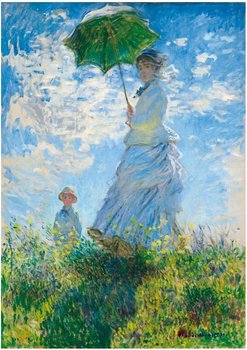 Bluebird, puzzle, Żona Artysty Z Synem, Claude Monet, 1000 el. - Bluebird