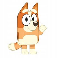 Bluey Chilli Heeler Piesek Z Bajki Welurowa Poduszka Maskotka Przytulanka Aymax