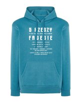 Bluza 5 Rzeczy o Moim Facecie dla Żony Dziewczyny Śmieszna Niebieska XL TeeLove