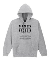 Bluza 5 Rzeczy o Moim Facecie dla Żony Dziewczyny Śmieszna Szara XXL