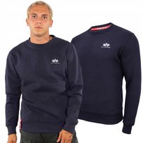 Bluza Alpha Industries Small Logo Basic 188307 07 Granatowa 3XL Inna marka