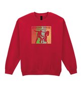 Bluza bez kaptura dla Par Personalizowana Taniec Kluby Wiśniowy XL