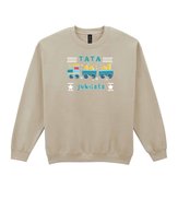 Bluza bez kaptura Dla Taty Jubilata Urodziny Prezent Beżowy M