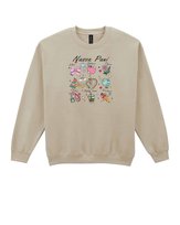 Bluza bez kaptura Dzień Nauczyciela Cechy Super Nauczycielki Beżowy L