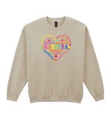 Bluza bez kaptura Dzień Nauczyciela Hiszpański Maestra Beżowy M