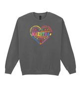 Bluza bez kaptura Dzień Nauczyciela Hiszpański Maestra Grafitowy XL