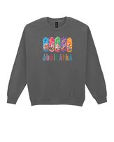 Bluza bez kaptura Jubilatka Urodziny Prezenty Ciasto Grafitowy XL