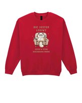 Bluza bez kaptura Kotek Śmieszny Słodki Tekst Leniuch Wiśniowy L