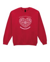 Bluza bez kaptura Personalizowana Koło Gospodyń Wiejskich Wiśniowy M