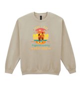 Bluza bez kaptura Personalizowana Małżeństwo Żona Mąż Beżowy L