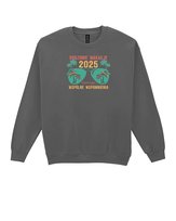 Bluza bez kaptura Personalizowana Wakacje 2025 Rodzina Grafitowy L