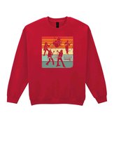 Bluza bez kaptura ROCK Muzyka Koncert Najlepsza Muzyka Wiśniowy L