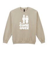 Bluza bez kaptura Śmieszna Ślub Koniec Wolności Żart Beżowy M