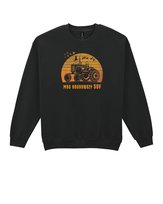 Bluza bez kaptura Traktor jak nowy SUV Rolnik Śmieszna Czarny M