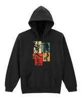 Bluza BMX rowerowe triki dla Rowerzysty z Nadrukiem Czarna L