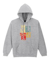 Bluza BMX rowerowe triki dla Rowerzysty z Nadrukiem Szara M