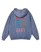 Bluza Colors of Love Kolory Miłości Minimalizm Symbol Niebieski XL