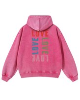 Bluza Colors of Love Kolory Miłości Minimalizm Symbol Różowy M