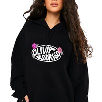 BLUZA CZARNA KAPTUR Damska Na Prezent Dla Fana OLIVIA RODRIGO Wz L Inna marka