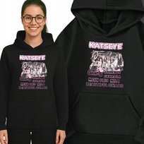 Bluza Czarna Z Kapturem KATSEYE ALBUM Muzyka K-pop Idolki Prezent - L Wz Inna marka