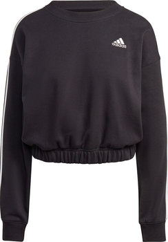 Bluza damska adidas Essentials 3-Stripes Crop czarna HR4926-L - Adidas
