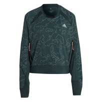 Bluza damska adidas XCITY COVER UP zielony HC6323-S Adidas