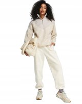 BLUZA DAMSKA BEŻOWA KLASYCZNA CASUAL BASIC S 1XMB Inna marka