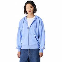 Bluza damska Champion Full Zip Hoodie Sweatshirt błękitna 117787 BS186 M Champion