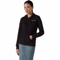 Bluza damska Champion Full Zip Hoodie Sweatshirt czarna 118099 KK001 XS Champion