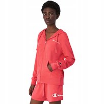 Bluza damska Champion Full Zip Hoodie Sweatshirt różowa 118099 PS203 M Champion
