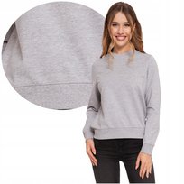 Bluza Damska Dresowa Bez Kaptura Wkładana Bawełniana Modna Moraj M