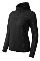 Bluza damska polarowa z kapturem Alpinus Stroppia czarny - M