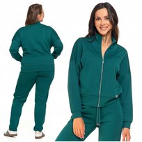 BLUZA DAMSKA ROZPINANA ZE STÓJKĄ na zamek Modna Komfortowa MORAJ S