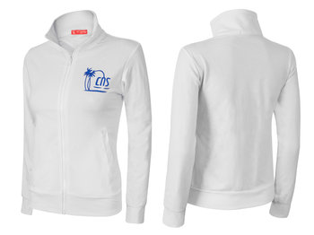 Bluza Damska Sportowa Rozsuwana 16A Bluzy M biały - Inna marka