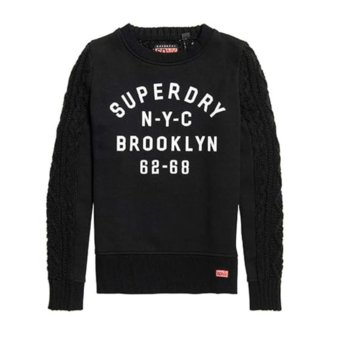 Bluza damska Superdry Fusion-Line Logo sweter-M - Superdry