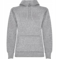 Bluza Damska z Kapturem GRUBA Kangurka ROLY 1068 HEATHER GREY M