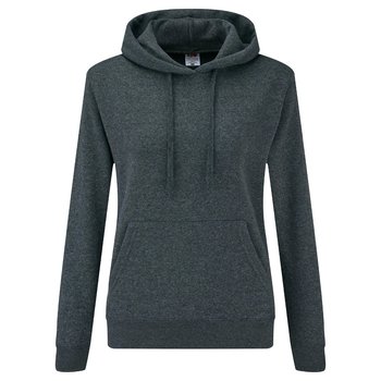 Bluza damska z kapturem Hooded Sweat Fruit of the Loom Dark Heather Grey L - FRUIT OF THE LOOM