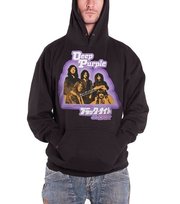 bluza DEEP PURPLE - BLACK NIGHT JAPAN, czarna, kangurka z kapturem-S Pozostali producenci
